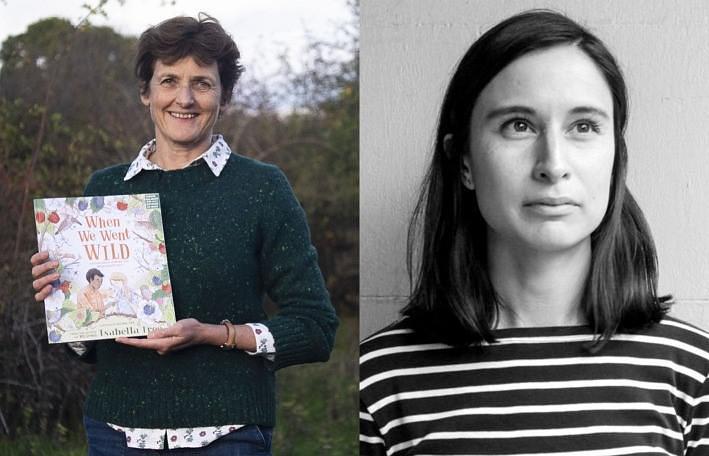 Collage of Isabella Tree and Allira Tee, authors of When We Went Wild